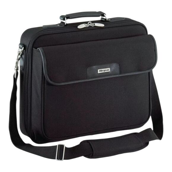 Targus Nylon 15.6" Notepac Black Laptop Case Notebook Carrier GSA-0CN1 NWT - Picture 1 of 9